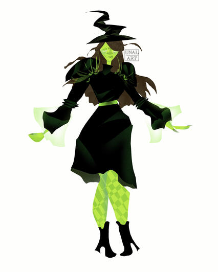 Elphaba Thropp - Wicked (2024) doodle